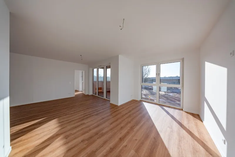 Neubauwohnung mit Fußbodenheizung im Erstbezug / WBS 180 erforderlich — photo 1